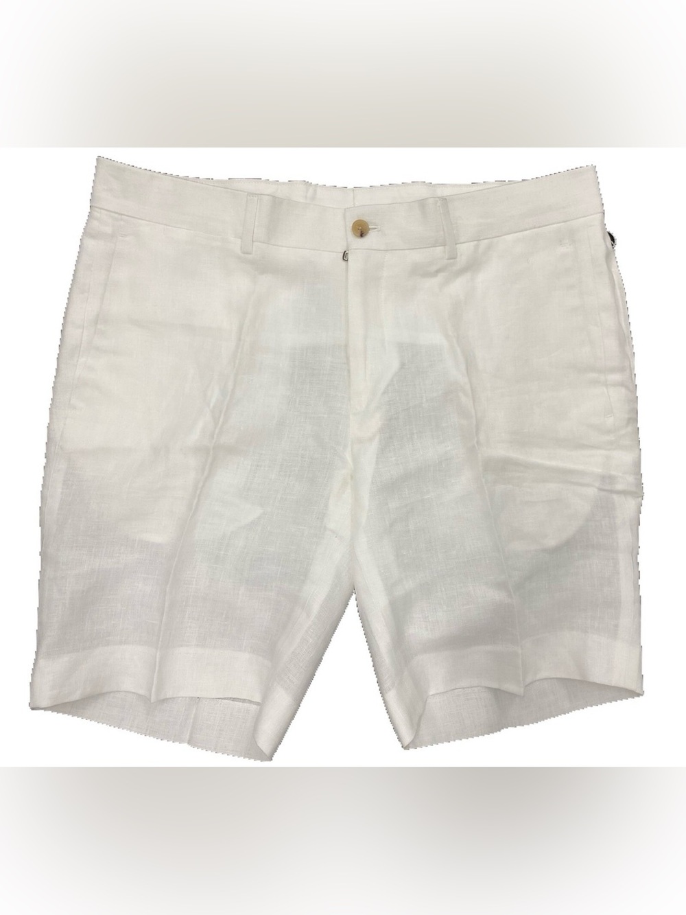 Ralph Lauren Purple Label White Linen Men’s Shorts